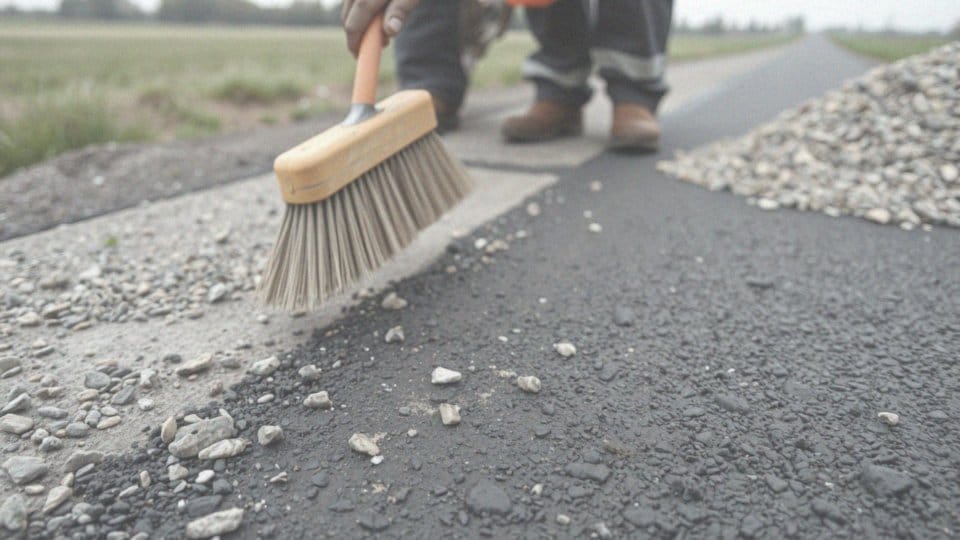 Jak przygotować powierzchnię przed nałożeniem asfaltu na zimno?