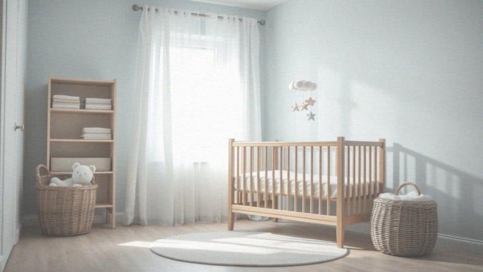W jaki sposób pastelowy błękit uspokaja i relaksuje w pokoju dziecka?