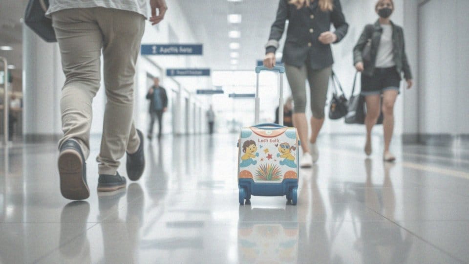 Jaka walizka jest najlepsza dla dzieci podczas podróży samolotem?