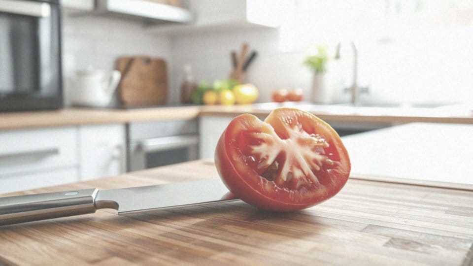 Jak pokroić pomidora, aby uzyskać idealny plaster?