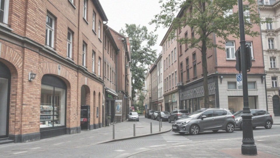 Jak wygląda mapa ul. Kazimierza Wielkiego w Poznaniu?