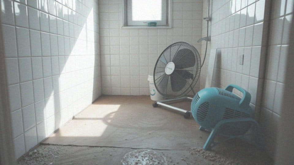 Jak wentylatory mogą wspierać osuszanie wylewki?