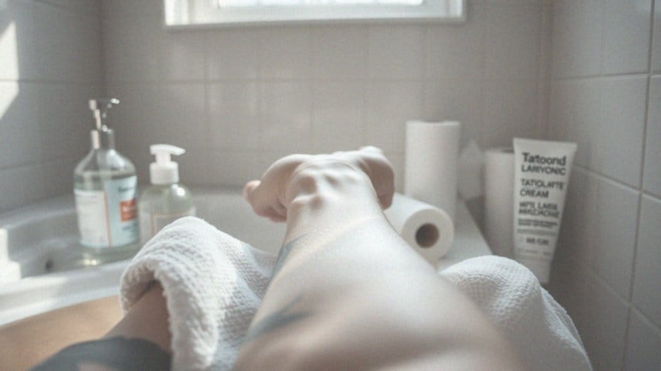 Jak zadbać o odparzony tatuaż?