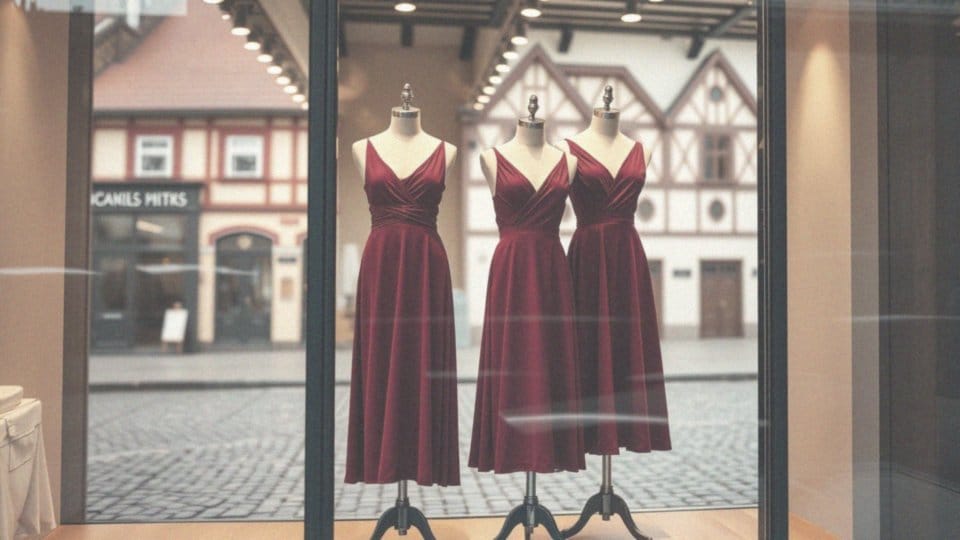 Jakie fasony bordowych sukienek są najczęściej wybierane na wesele?