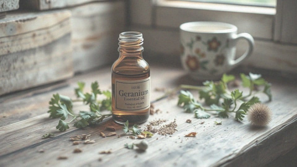 Jak olejek z geranium działa na problemy z układem moczowym?