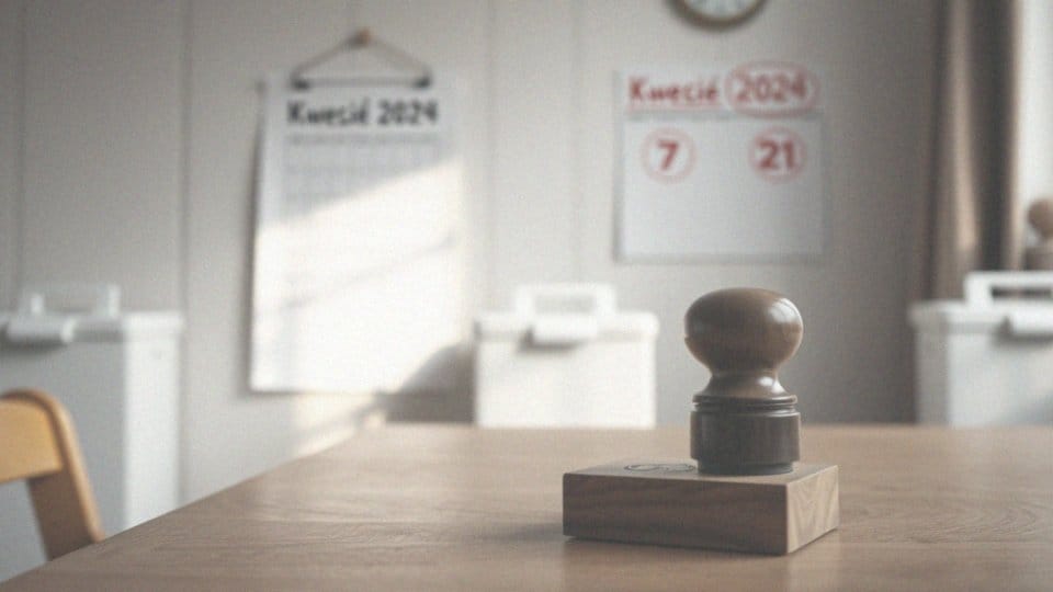 Jakie są daty związane z wyborami w 2024 roku?