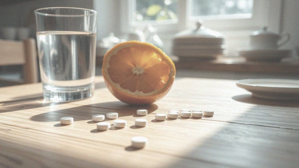 Co powoduje biegunka przy przyjmowaniu witaminy C?