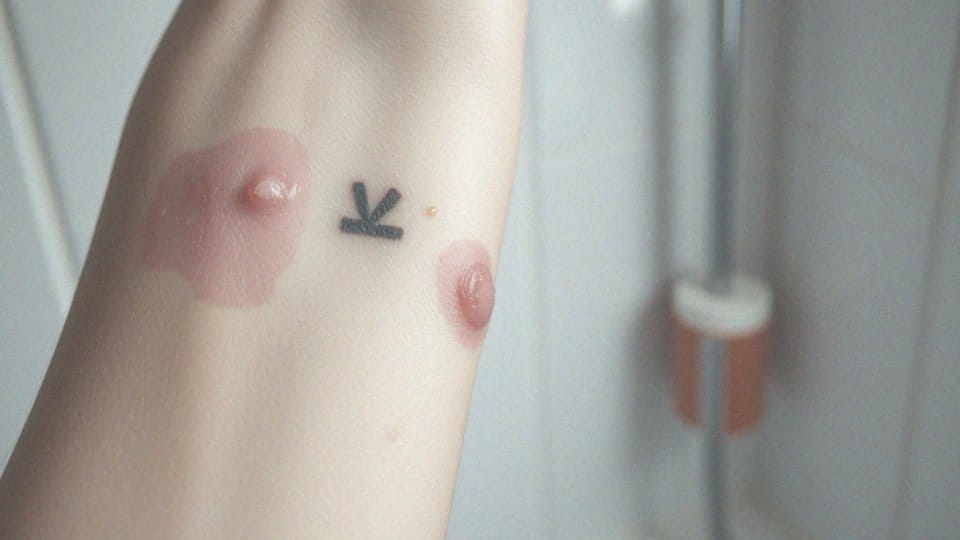 Jak wygląda odparzony tatuaż?