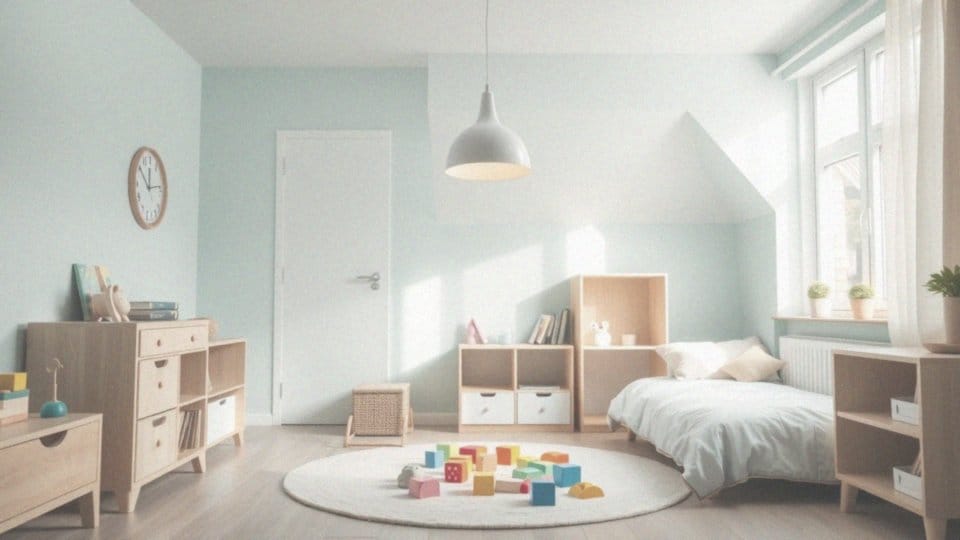 Jakie są korzyści z używania lamp wiszących w pokoju dziecięcym?