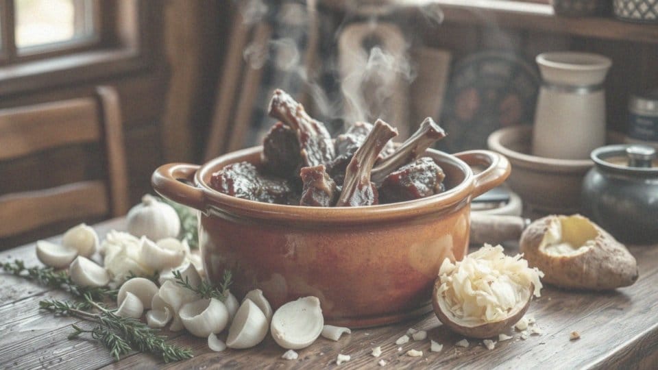 Ania gotuje żeberka duszone – przepis na tradycyjne danie