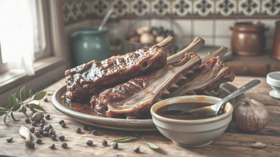 Babcine żeberka w sosie własnym – przepis na tradycyjne danie