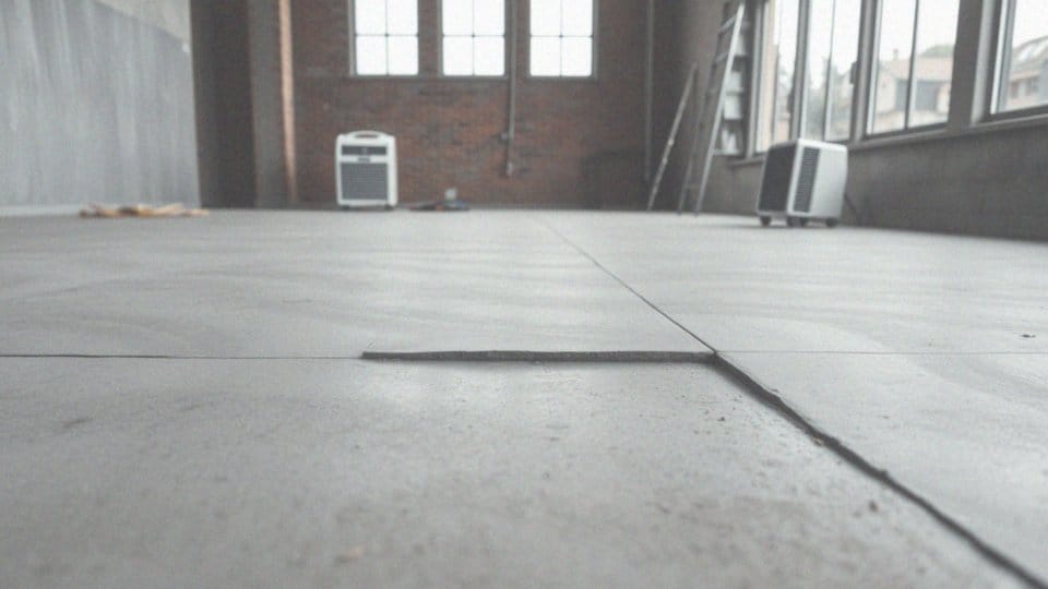 Jak przyspieszyć schnięcie wylewki? Skuteczne metody osuszania