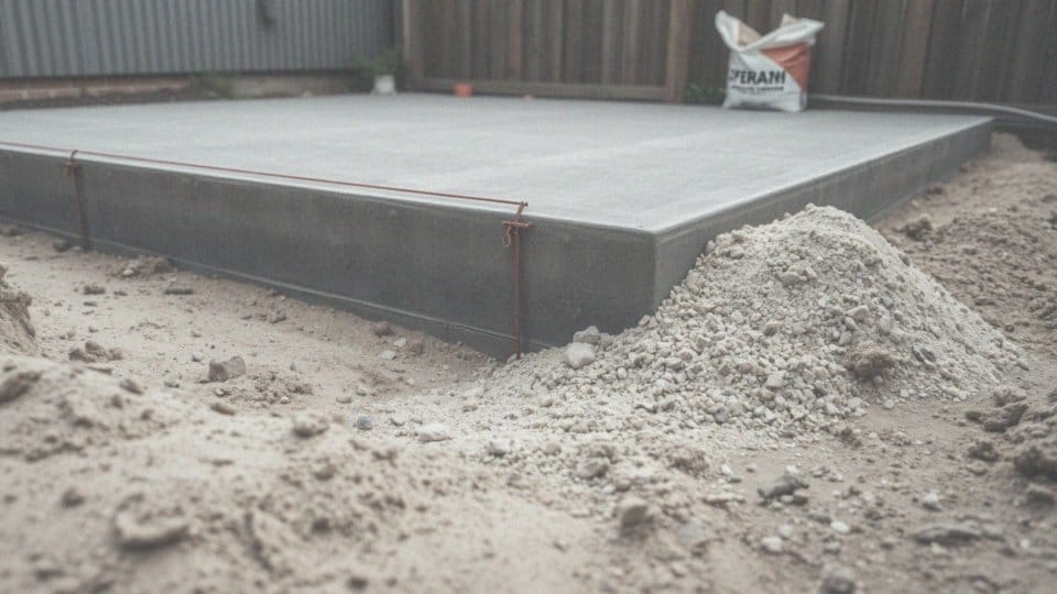 Koszt wylewki pod garaż blaszany – co warto wiedzieć?