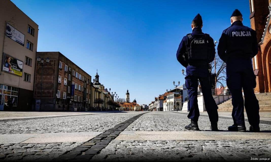 Poszukiwania zaginionego Aleksandra Łapińskiego w Barlinku