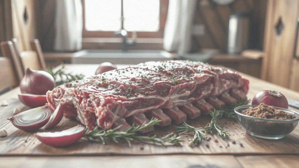 Przepis na żeberka wołowe pieczone – aromatyczne i soczyste danie