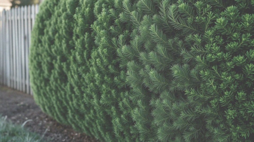 Szybko rosnący żywopłot zimozielony – najlepsze gatunki i pielęgnacja